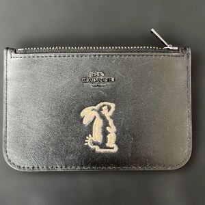 Coach X Selena Gomez Limited Edition Card Holder EUC